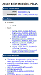 Mobile Screenshot of jrobbins.org
